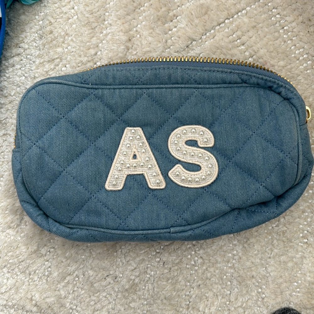 Stoney clover Denim small pouch with AS